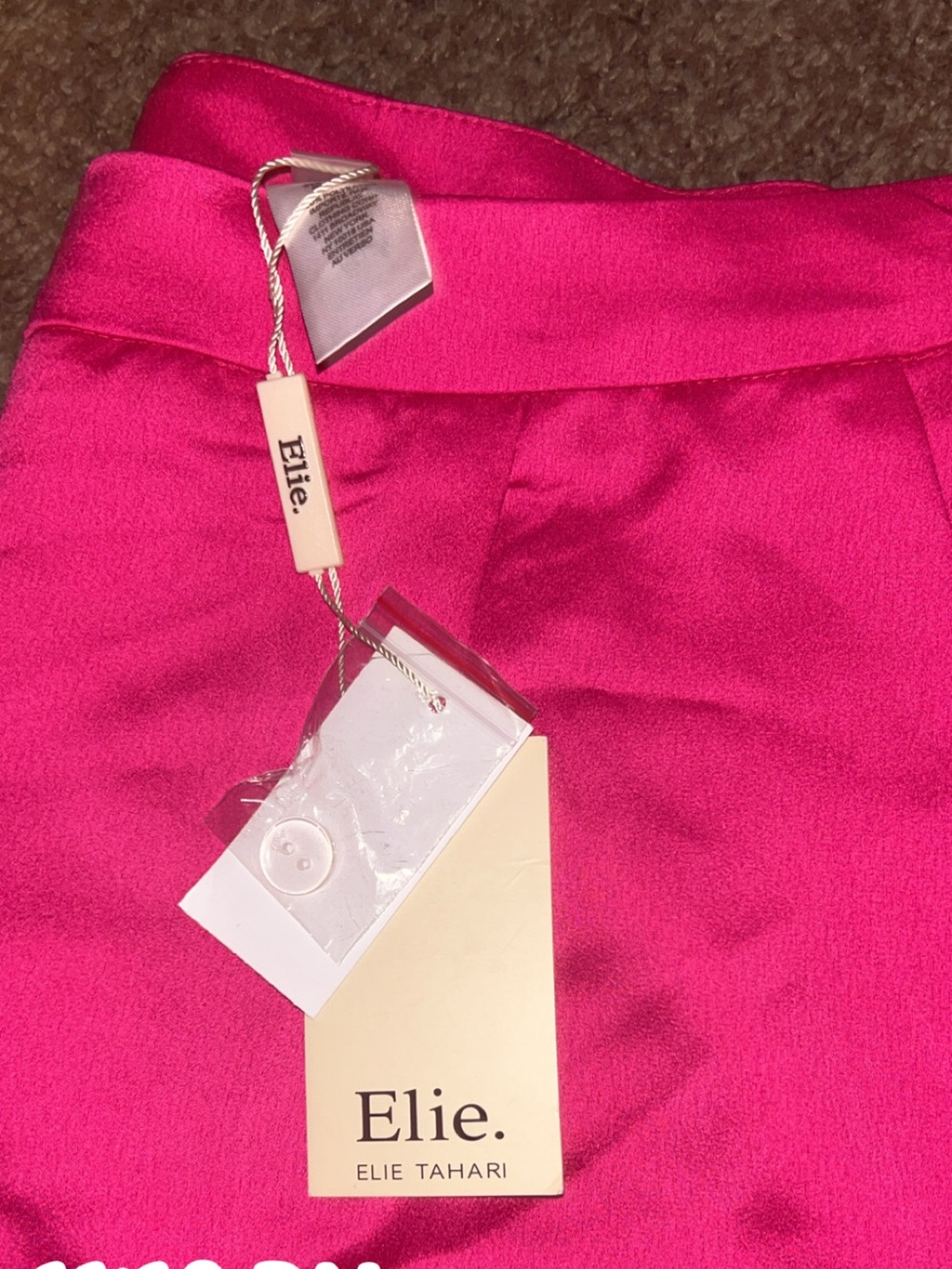 Elie Tahari Hot Pink trousers
